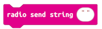 radio send string